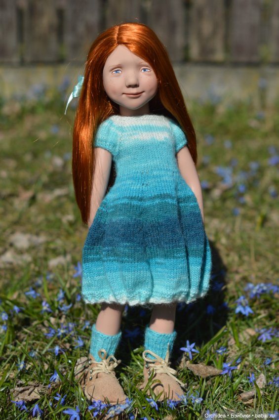 Анн Мая и подснежники — Куклы Zwergnase (Цвергназе/Цверги): фото (фото 10)