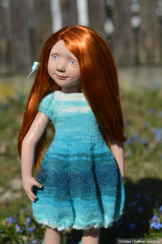 Анн Мая и подснежники — Куклы Zwergnase (Цвергназе/Цверги): фото (фото 9)