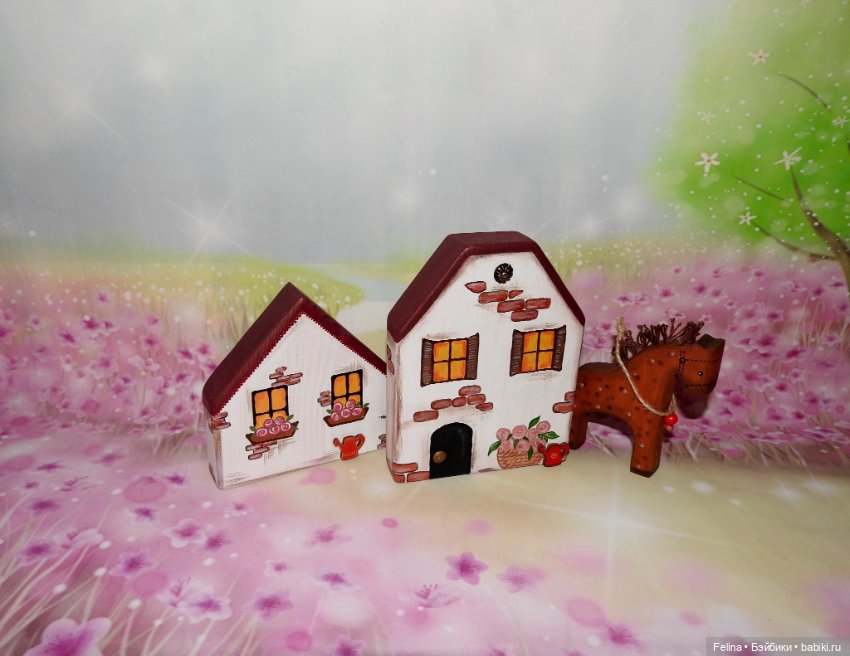 Домики — Наши хобби и творчество: вышивка (фото 3)