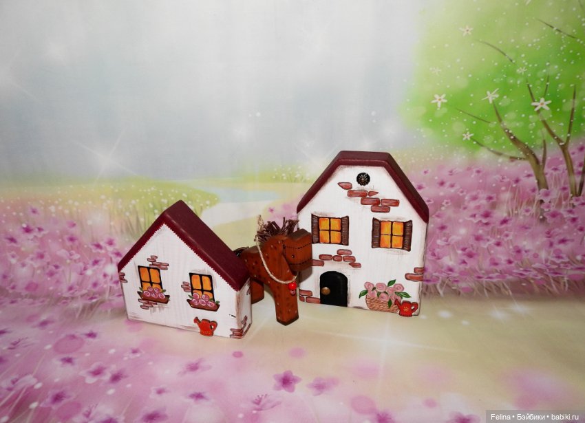 Домики — Наши хобби и творчество: вышивка (фото 2)