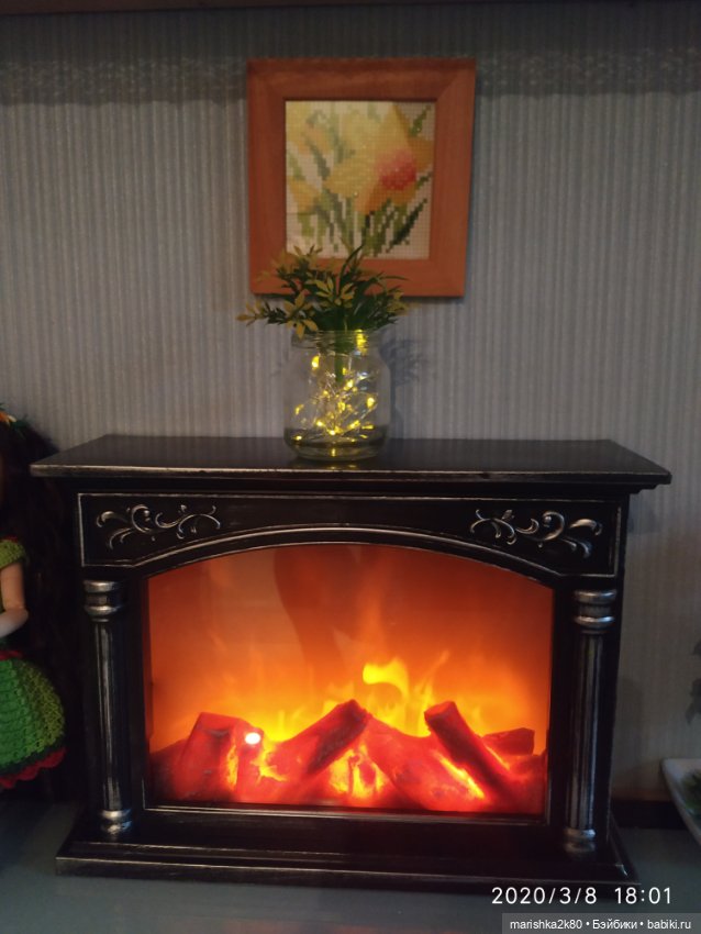 Новая кукла и камин — Домашние фото авторских кукол: личные коллекции (фото 8)