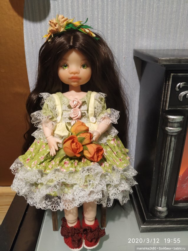 Новая кукла и камин — Домашние фото авторских кукол: личные коллекции (фото 9)