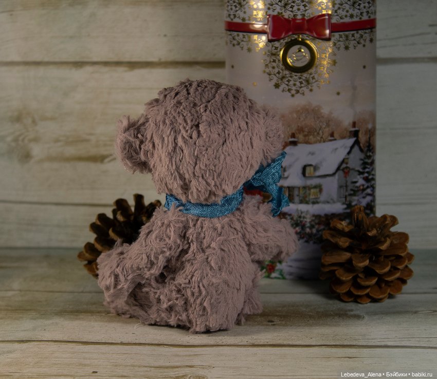 Первоапрельский мишка — Текстильные игрушки и примитивы: кофейные (фото 3)