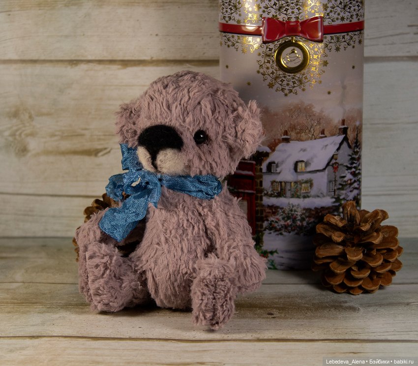 Первоапрельский мишка — Текстильные игрушки и примитивы: кофейные (фото 2)