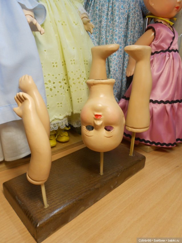 Реставрация Загорской опилочной куклы коробочного хранения