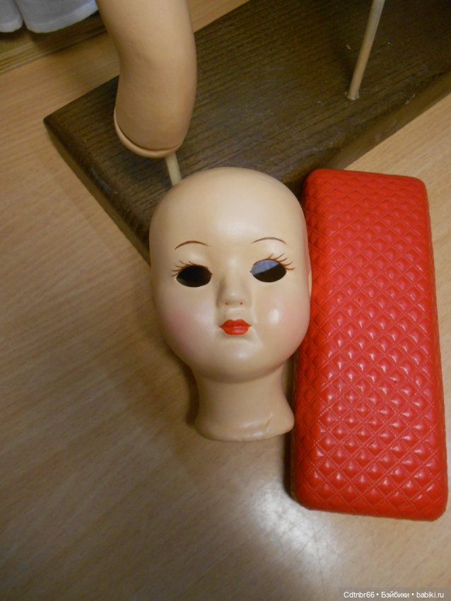 Реставрация Загорской опилочной куклы коробочного хранения