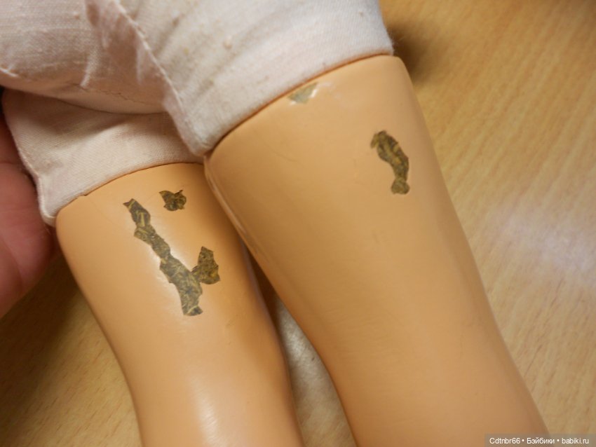 Реставрация Загорской опилочной куклы коробочного хранения (фото 8)