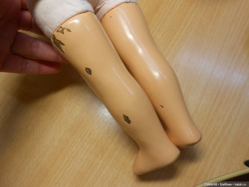 Реставрация Загорской опилочной куклы коробочного хранения (фото 7)