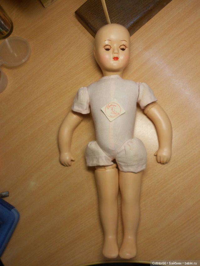 Реставрация Загорской опилочной куклы коробочного хранения