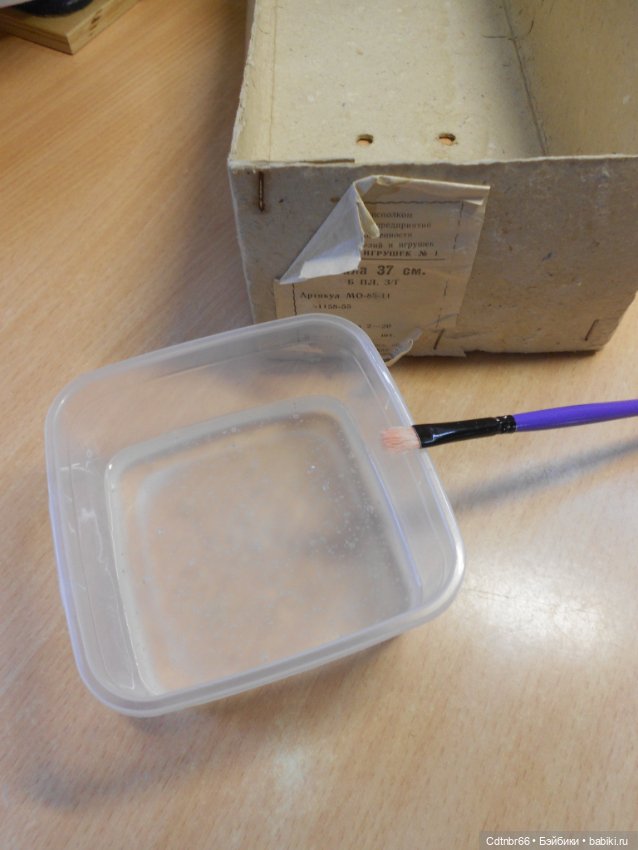 Реставрация Загорской опилочной куклы коробочного хранения