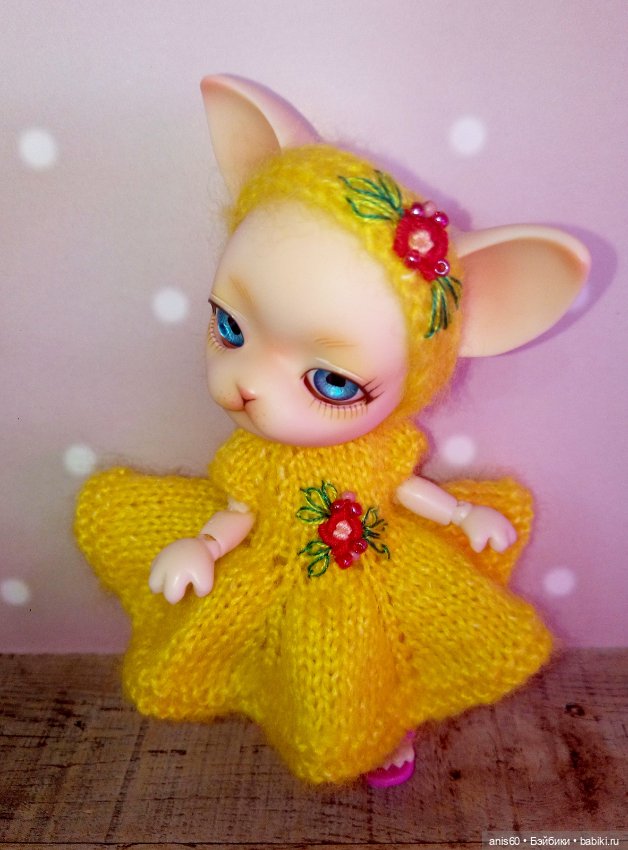 Цвет настроения - желтый! (Вяжем,вяжем,вышиваем....) (фото 4)