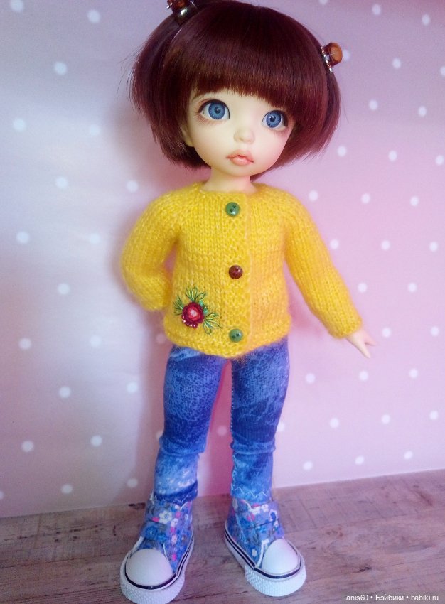 Цвет настроения - желтый! (Вяжем,вяжем,вышиваем....) (фото 3)