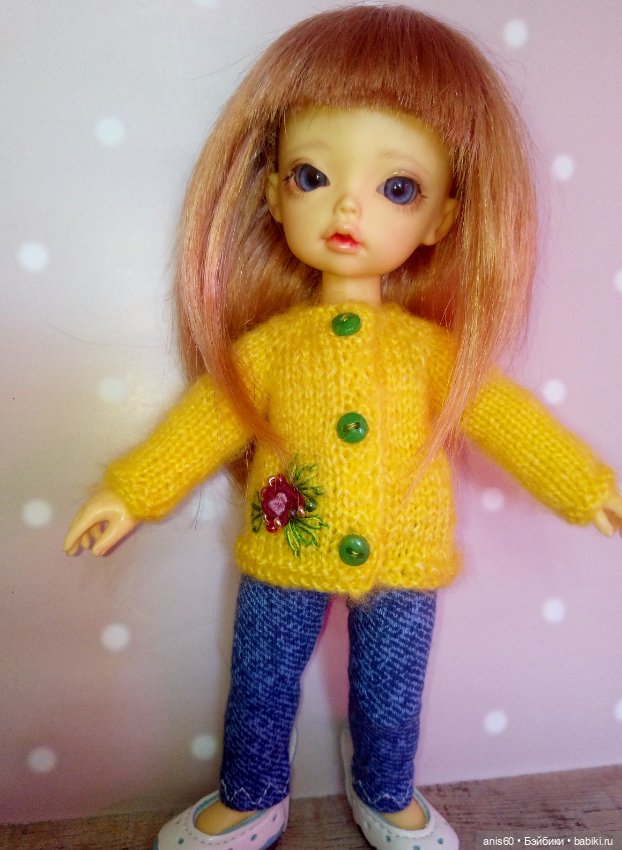 Цвет настроения - желтый! (Вяжем,вяжем,вышиваем....) (фото 2)