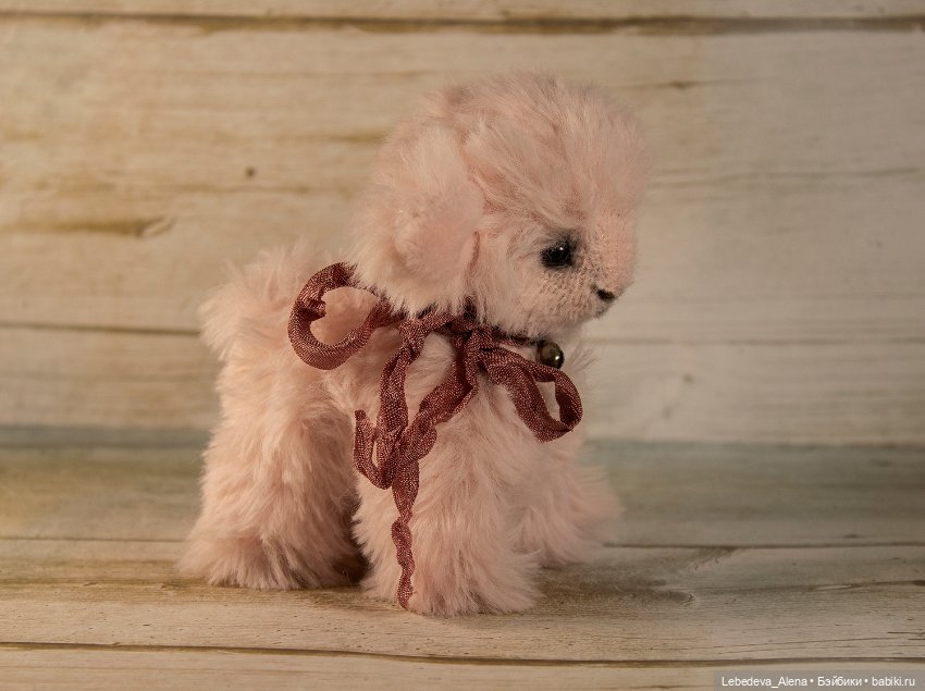 Облачко и зверинец — Текстильные игрушки и примитивы: кофейные (фото 2)