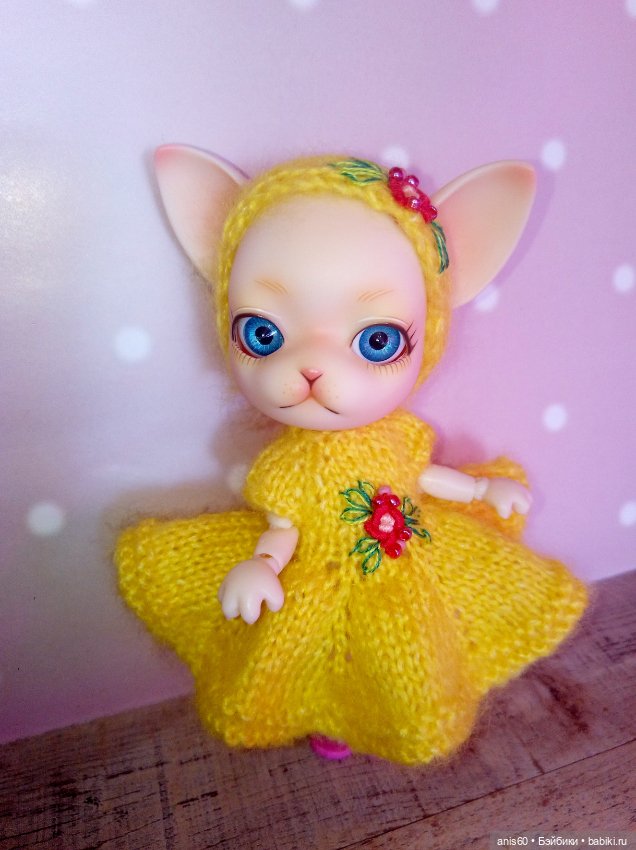 Цвет настроения - желтый! (Вяжем,вяжем,вышиваем....) (фото 5)