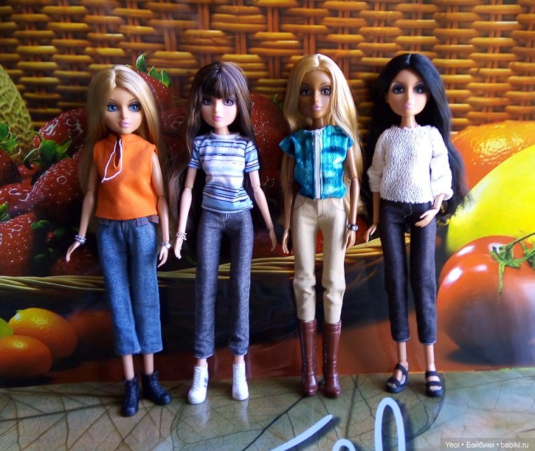 Фото кукол Мокси Тинз, 2 выпуск
