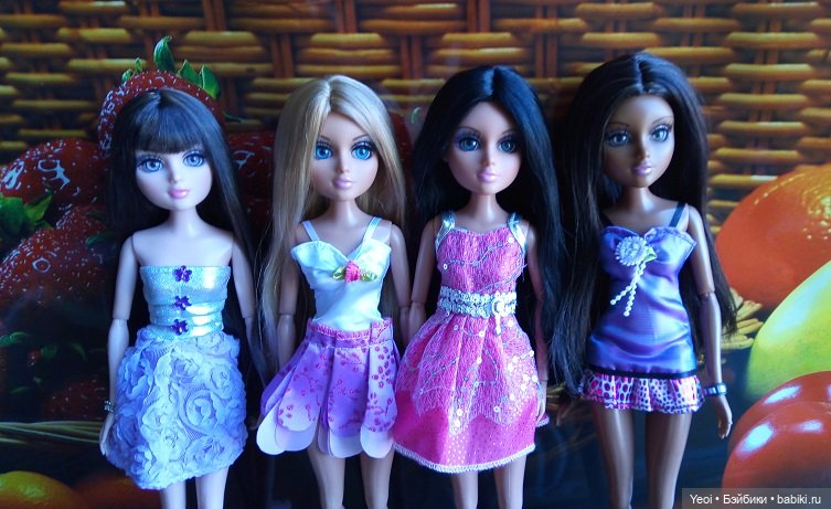 Фото кукол Мокси Тинз, 2 выпуск