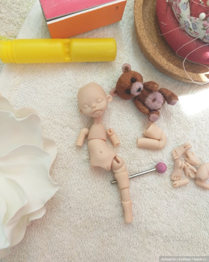 Моё закулисье — Авторские шарнирные куклы своими руками: лепка