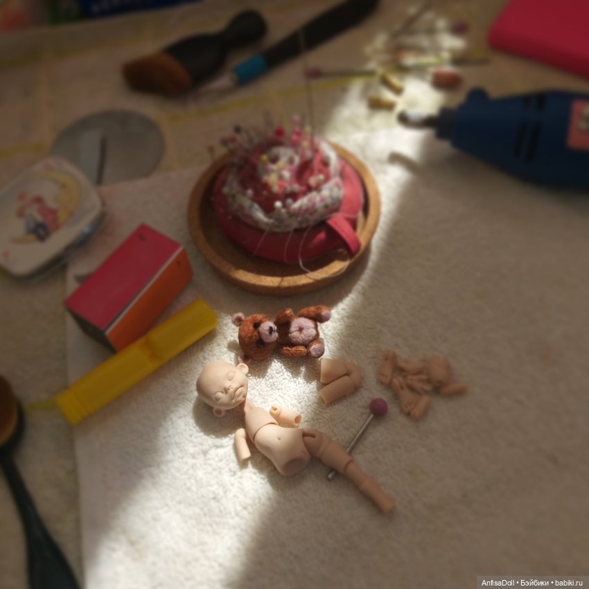 Моё закулисье — Авторские шарнирные куклы своими руками: лепка