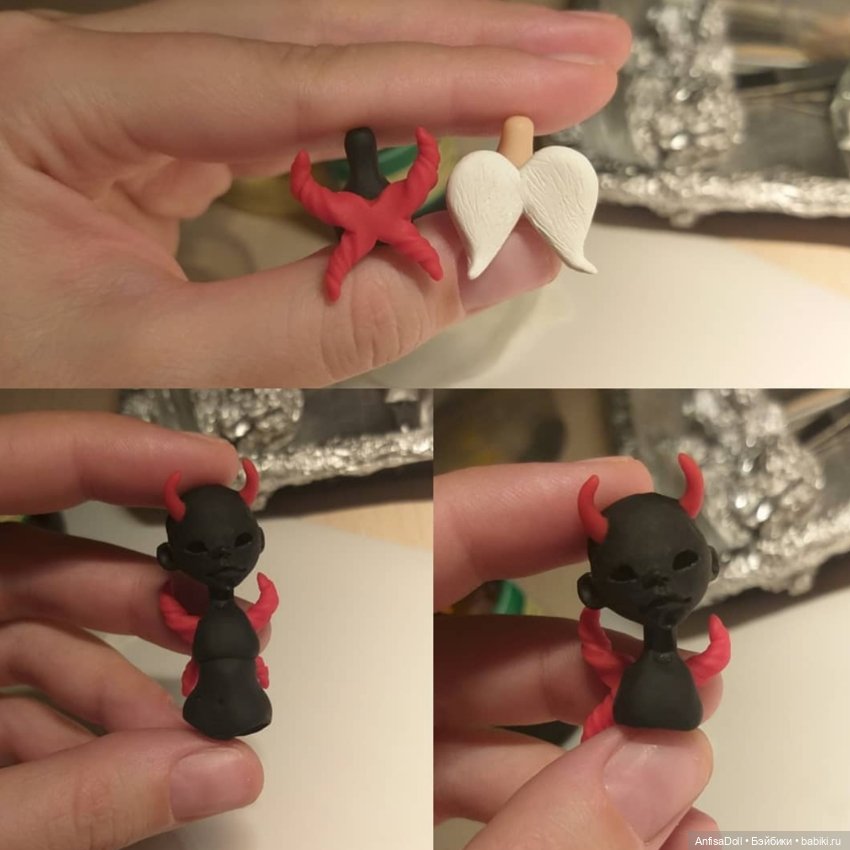 Моё закулисье — Авторские шарнирные куклы своими руками: лепка (фото 8)