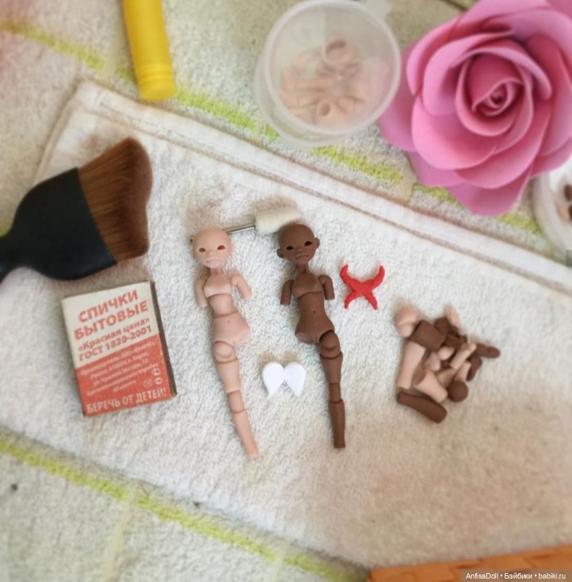 Моё закулисье — Авторские шарнирные куклы своими руками: лепка (фото 9)