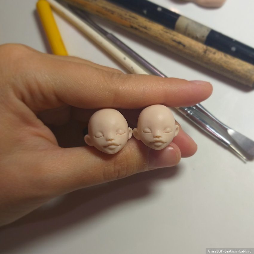 Моё закулисье — Авторские шарнирные куклы своими руками: лепка