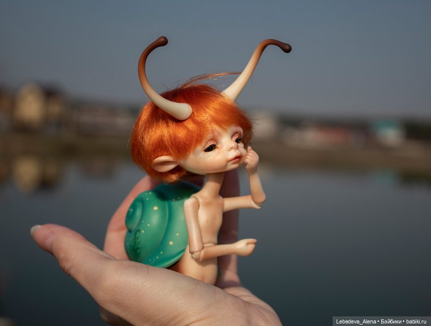 Выгул улиточки и собаки — Куклы Doll Chateau (Доллшато): BJD (БЖД) (фото 5)