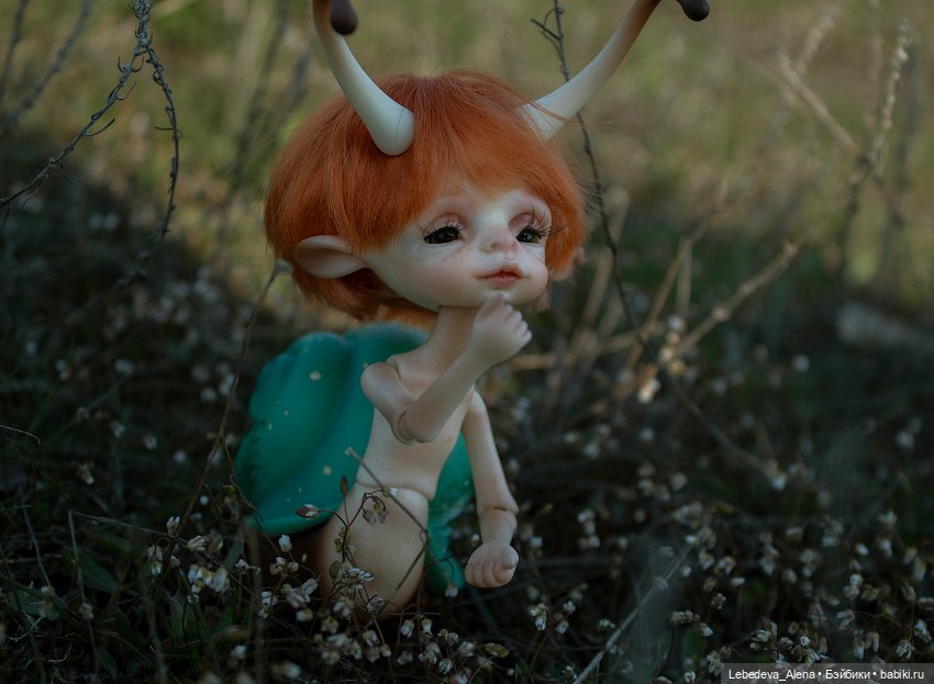 Выгул улиточки и собаки — Куклы Doll Chateau (Доллшато): BJD (БЖД) (фото 8)