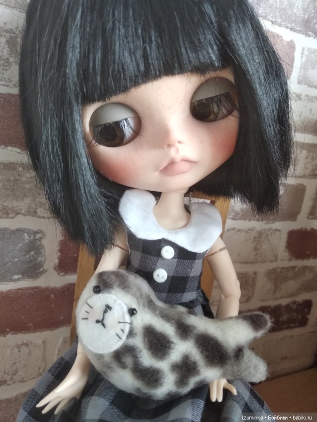 Маленькие нерпы — Текстильные игрушки и примитивы: кофейные (фото 7)