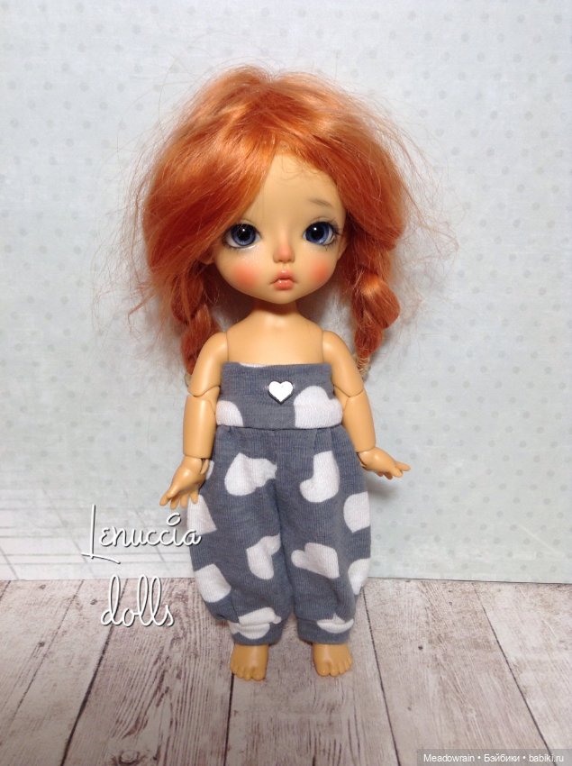 Летние комбезики — Одежда и обувь для кукол BJD (БЖД): 1/3 (фото 4)