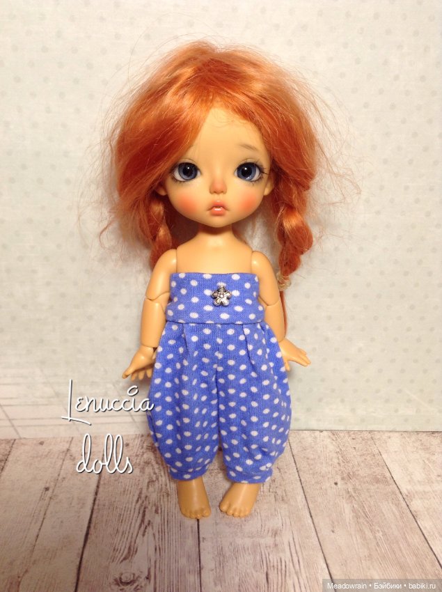 Летние комбезики — Одежда и обувь для кукол BJD (БЖД): 1/3 (фото 3)