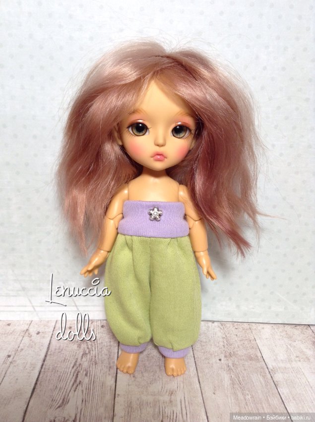 Летние комбезики — Одежда и обувь для кукол BJD (БЖД): 1/3 (фото 8)