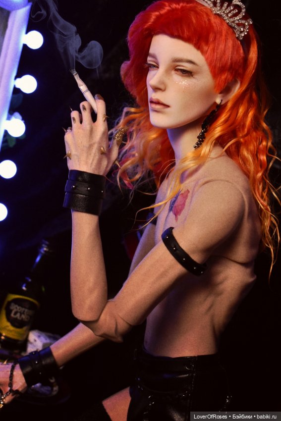 Глэм-рок звезда — Фотоистории с куклами BJD (БЖД): сериалы (фото 6)