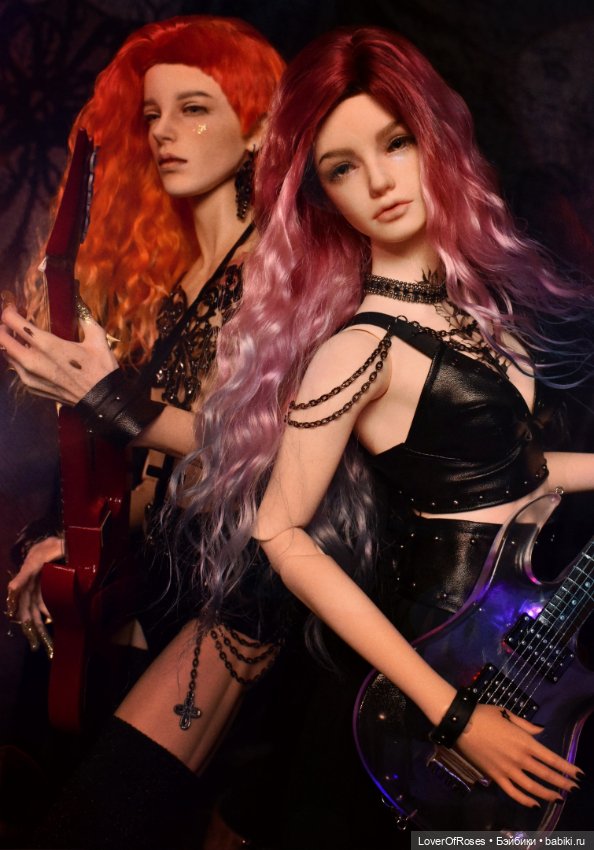 Глэм-рок звезда — Фотоистории с куклами BJD (БЖД): сериалы