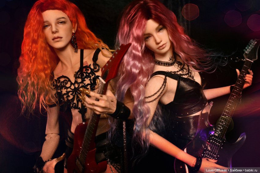 Глэм-рок звезда — Фотоистории с куклами BJD (БЖД): сериалы
