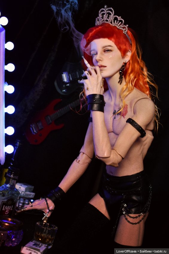 Глэм-рок звезда — Фотоистории с куклами BJD (БЖД): сериалы (фото 5)