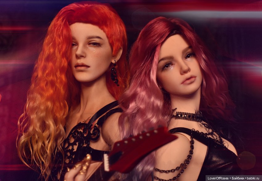 Глэм-рок звезда — Фотоистории с куклами BJD (БЖД): сериалы