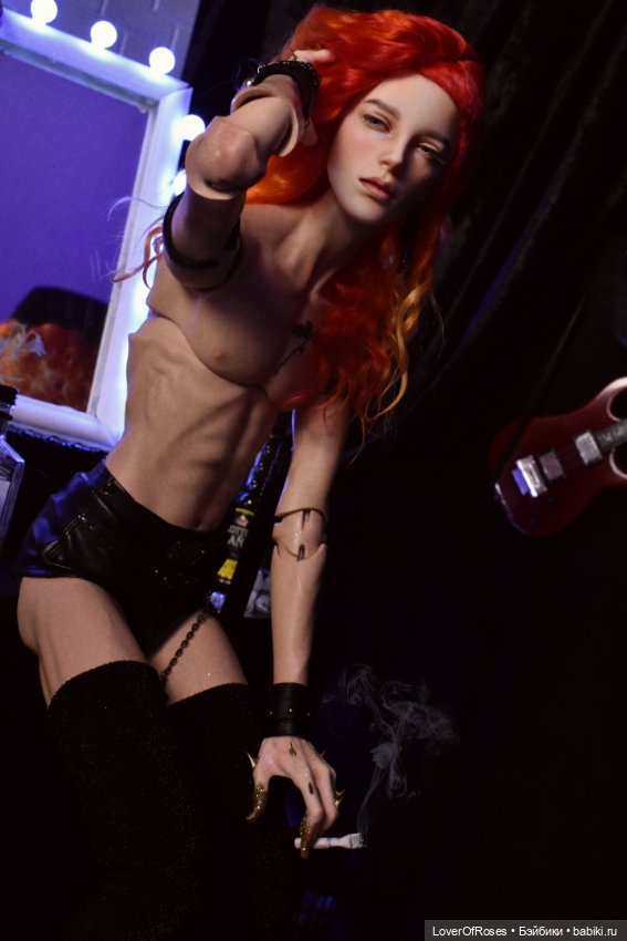 Глэм-рок звезда — Фотоистории с куклами BJD (БЖД): сериалы (фото 9)