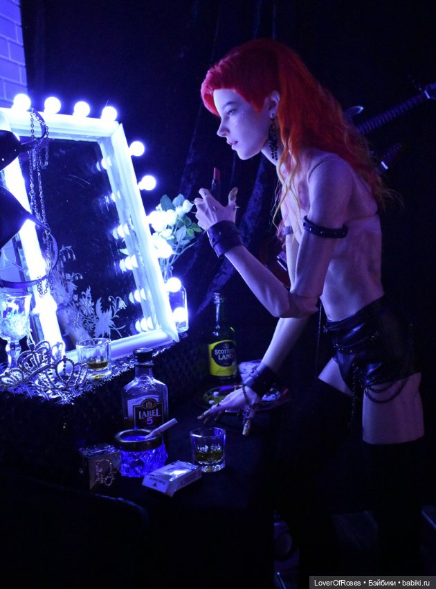 Глэм-рок звезда — Фотоистории с куклами BJD (БЖД): сериалы (фото 4)