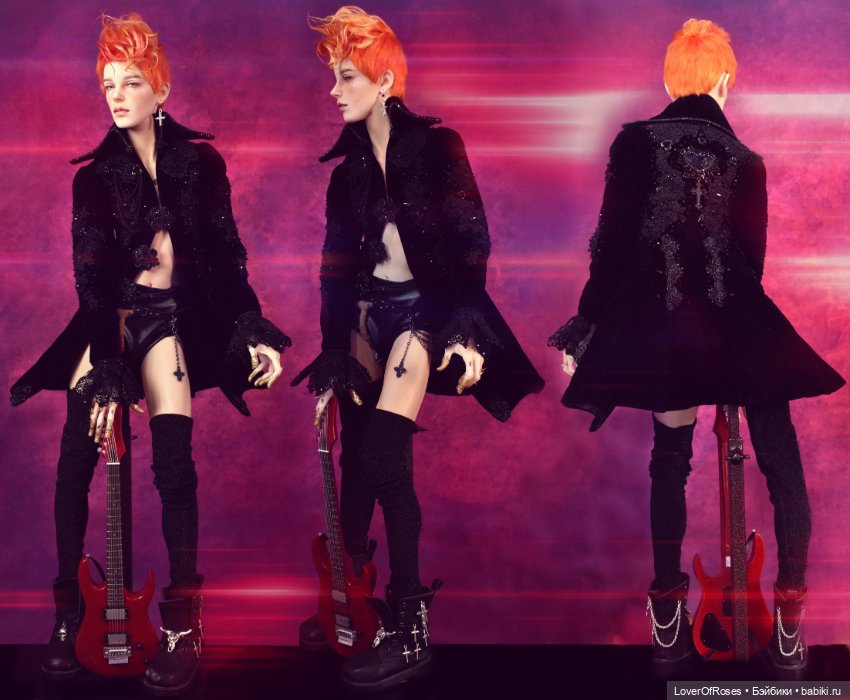 Глэм-рок звезда — Фотоистории с куклами BJD (БЖД): сериалы