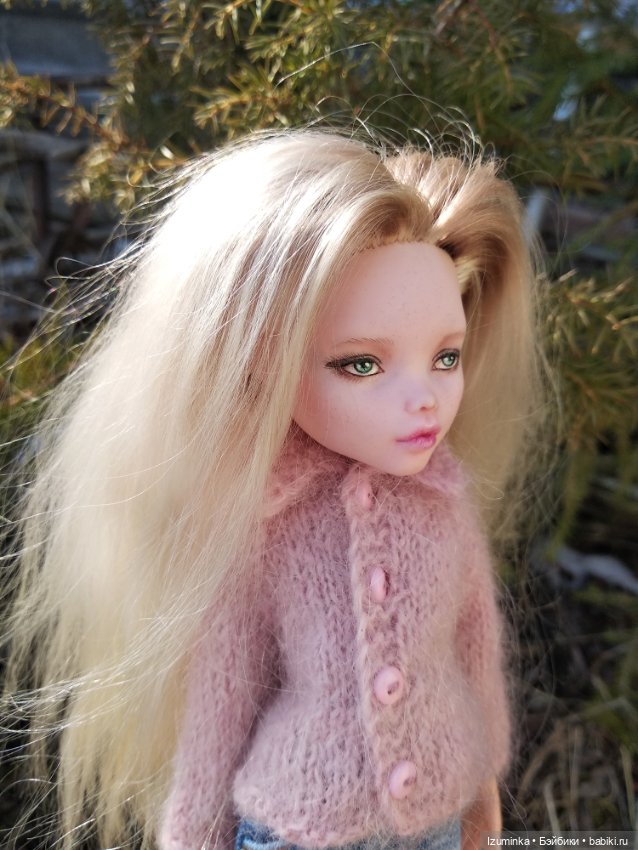 Маленькая красавица — ООАК Monster High и Ever After High: репейнт (фото 3)