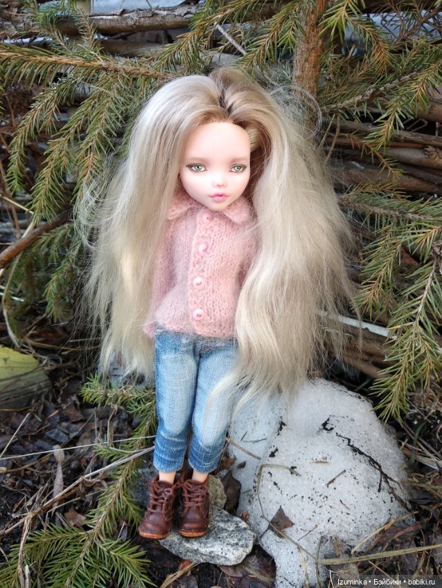 Маленькая красавица — ООАК Monster High и Ever After High: репейнт (фото 8)