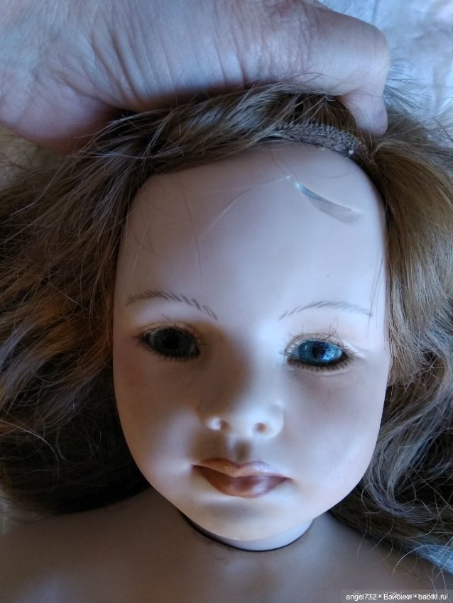 Мартина. Возрождение. Реставрация фарфоровой куклы