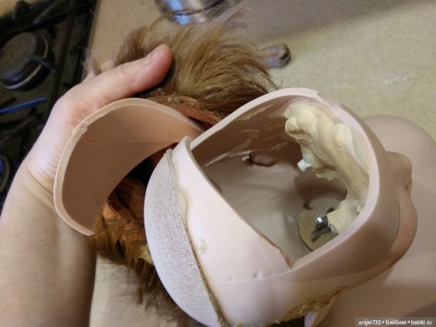 Мартина. Возрождение. Реставрация фарфоровой куклы