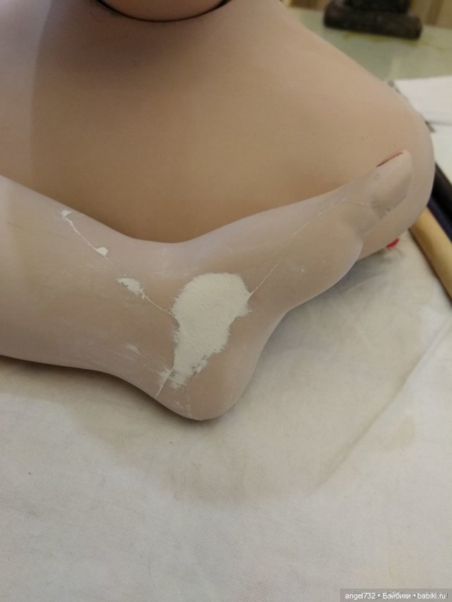 Мартина. Возрождение. Реставрация фарфоровой куклы