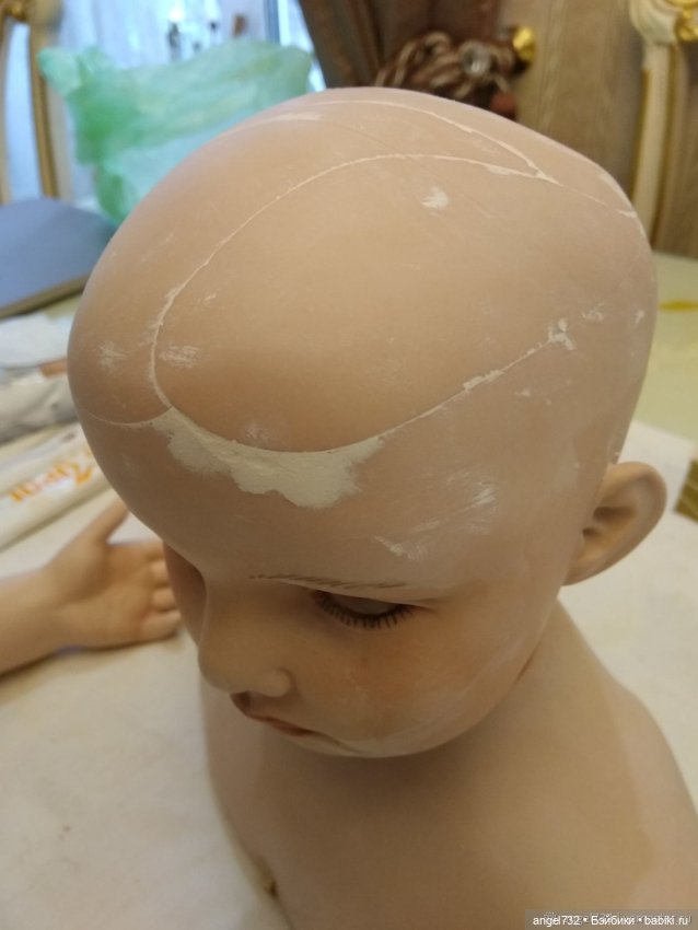 Мартина. Возрождение. Реставрация фарфоровой куклы