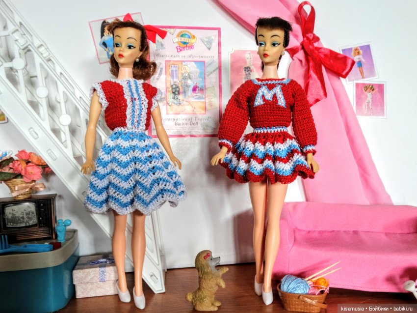 Платья для винтажечек — Куклы Sindy (Синди) и Tammy (Тамми): винтаж