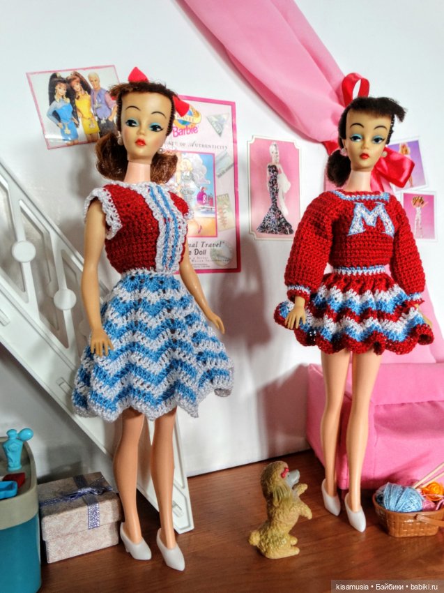 Платья для винтажечек — Куклы Sindy (Синди) и Tammy (Тамми): винтаж