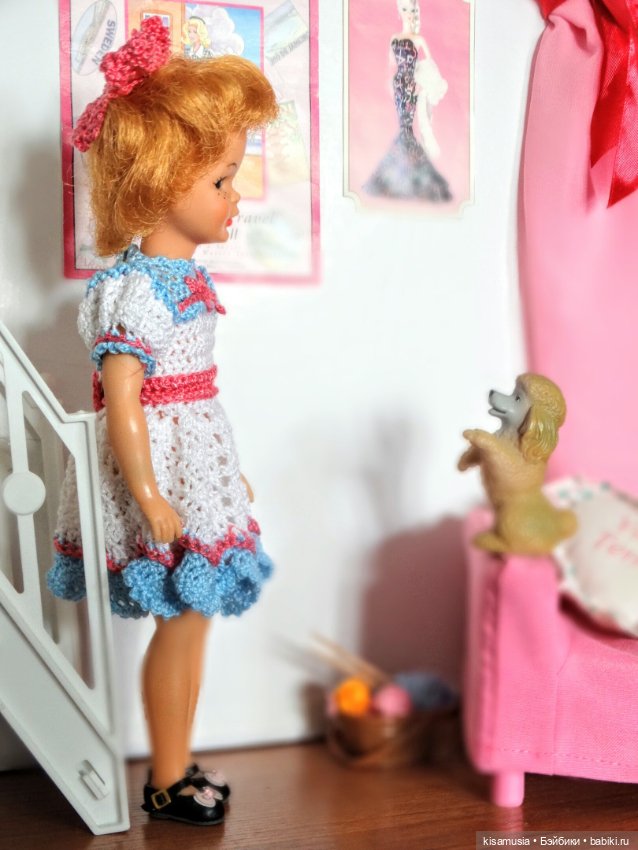 Платья для винтажечек — Куклы Sindy (Синди) и Tammy (Тамми): винтаж (фото 9)