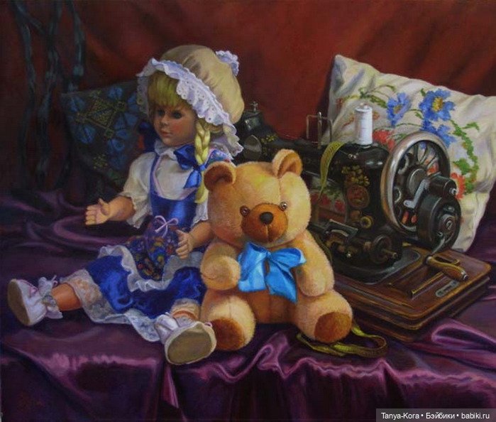 Художники и куклы — Живопись и графика: творчество художников (фото 4)